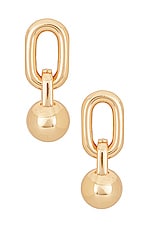 Product image of ANINE BING Link Ball Drop Earrings. Click to view full details