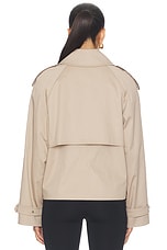 Rickie Cropped Trench - thumbnail 7