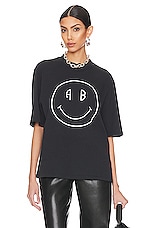 Product image of ANINE BING Avi Tee Smiley. Click to view full details