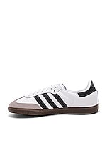 adidas Originals Samba Og Sneaker in White, Black, & Clear Granite ...