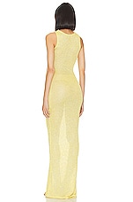 Natalia Dress - Chartreuse Sequin - thumbnail 6