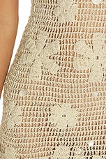 Delilah Hand Crochet Mini Dress - thumbnail 7