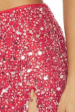 x REVOLVE Yasmin Fringe Split Mini Skirt - thumbnail 9
