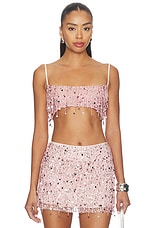 Yasmin Hand Beaded Bralette - thumbnail 4