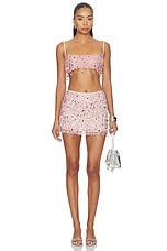 Yasmin Hand Beaded Bralette - thumbnail 7