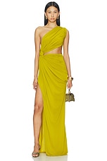 One Shoulder Draped Gown - thumbnail 4