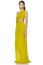 One Shoulder Draped Gown - thumbnail 6