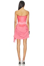Strapless Cupped Longline Corset Mini Dress - thumbnail 7
