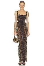 Cupped Column Dress - thumbnail 4