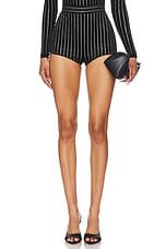 Crystal Velvet Mini Short
