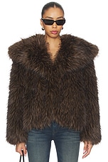 Yara Fox Coat - thumbnail 5