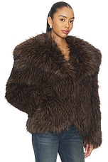 Yara Fox Coat - thumbnail 6