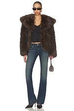 Yara Fox Coat - thumbnail 8