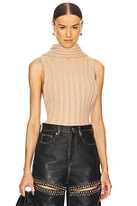 Sleeveless Twisted Top