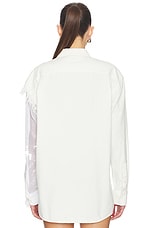 Deconstructed Sequin Oxford Shirt - thumbnail 7