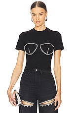 Crystal Bustier T-Shirt
