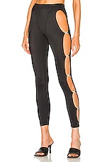 Product image of Adam Selman Sport Crystal Cutout Legging. Click to view full details