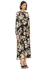 ASTR the Label Suzy Dress in Black & Cream Floral | REVOLVE