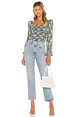 ASTR THE LABEL-SELINA TOP IN BLACK