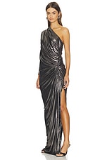 One Sleeve Draped Gown - thumbnail 6