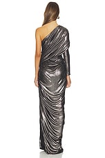 One Sleeve Draped Gown - thumbnail 7