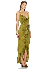 Ruffle Strappy Long Dress - thumbnail 9
