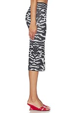 Midi Zebra Skirt - thumbnail 6