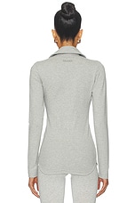Long Sleeve Lapel Top - thumbnail 6