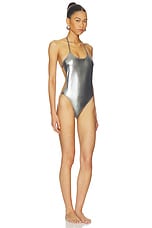 Metallic One Piece Swimsuit - thumbnail 6