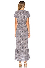 auguste daisy love wrap maxi dress