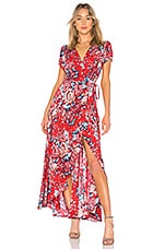 AUGUSTE Abigail Wrap Maxi Dress in Texan Bloom | REVOLVE