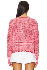 Tipped Ladder Stitch Crew Top - thumbnail 6