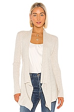 Rib Drape Cardigan