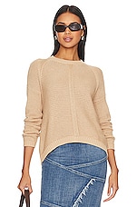 Open Stitch Crew Neck