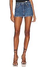 Mid Rise Stretch Skort