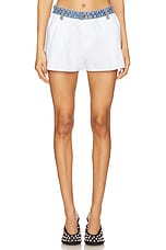 Denim Waistband Short