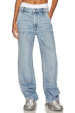 Product image of Alexander Wang Ez Slouch Carpenter Jean. Click to view full details