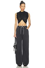 Balloon Jogger Jeans With Crystal Drawcord - thumbnail 8