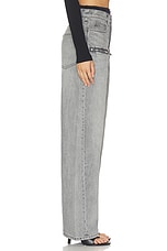 Silk Prestyle Float Jeans With Horizontal Zips - thumbnail 6