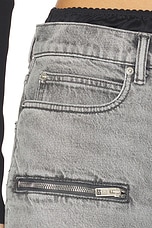 Silk Prestyle Float Jeans With Horizontal Zips - thumbnail 9