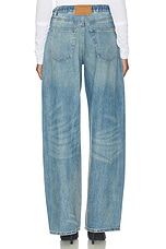 Balloon Jogger Jeans With Crystal Drawcord - thumbnail 7