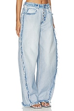 Inverted Blow Up Jean With Emboss Logo - thumbnail 6