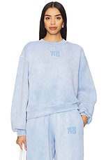 Essential Crew Sweatshirt With Puff Paint Logo