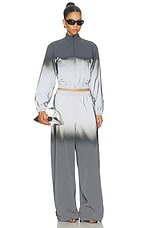 Reflective Shrunken Track Jacket - thumbnail 7