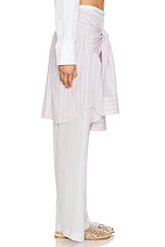 Alexander Wang Boxer Pant With Prestyled Shirt in Blue Multi | REVOLVE