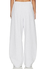Mid Rise Sweatpant With Rhinestone Drawcord - thumbnail 7