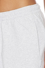 Mid Rise Sweatpant With Rhinestone Drawcord - thumbnail 9