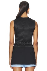 Tailored Vest With Zipper - thumbnail 6