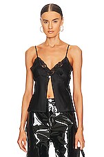 Product image of Alexander Wang Butterfly Cami Top with Lace. Click to view full details