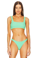 Product image of Alexander Wang Bikini Top with Square Neckline. Click to view full details